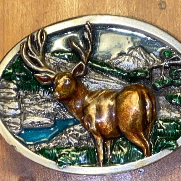 Bergamot Brass Works Vintage Belt Buckle - Picture 2 of 11